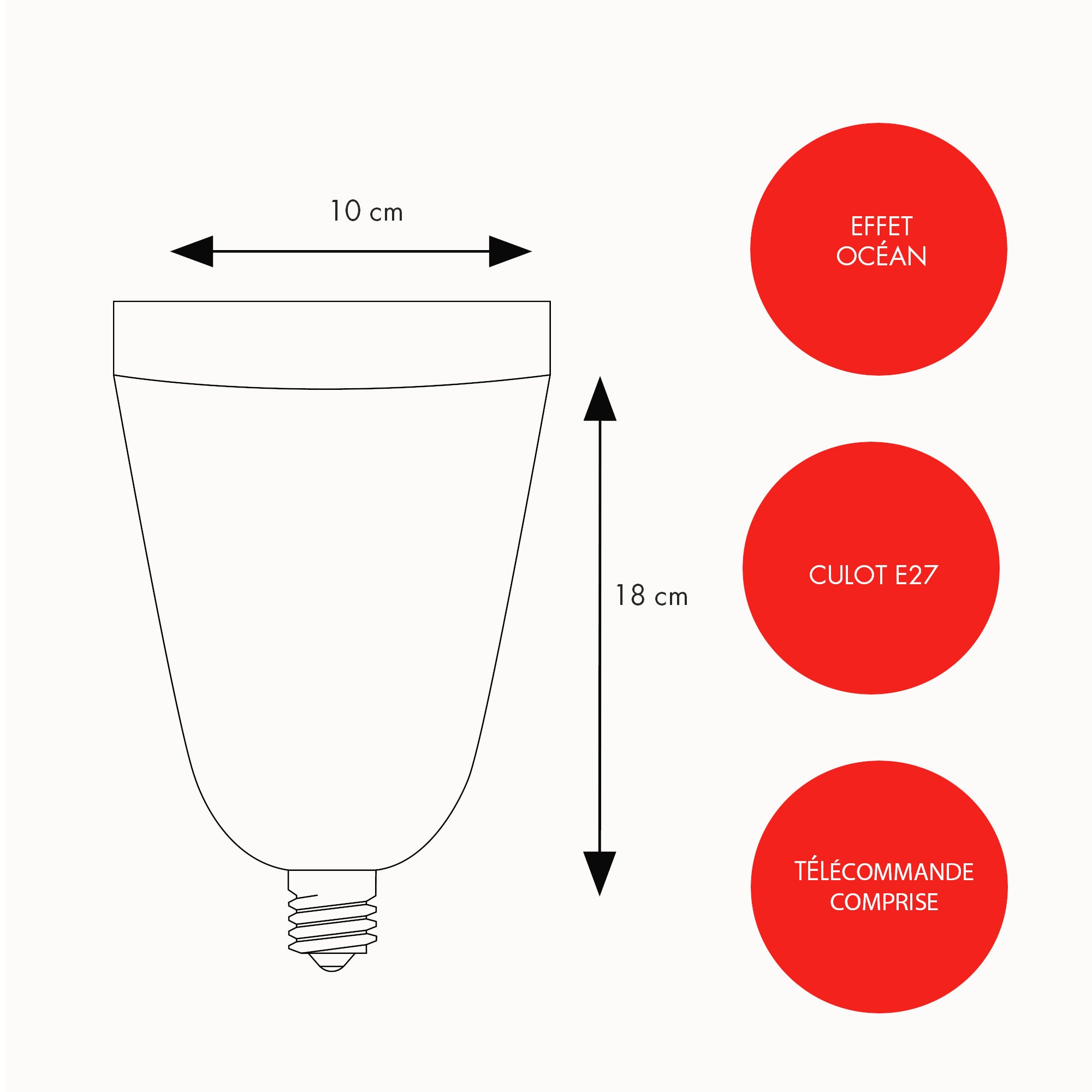 Ampoule GOBO E27
